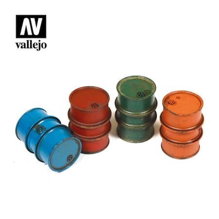 Vallejo Scenics Civilian Model Fuel Drum VLJSC203